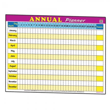 Annual Planner - Educational Chart (MM01768)