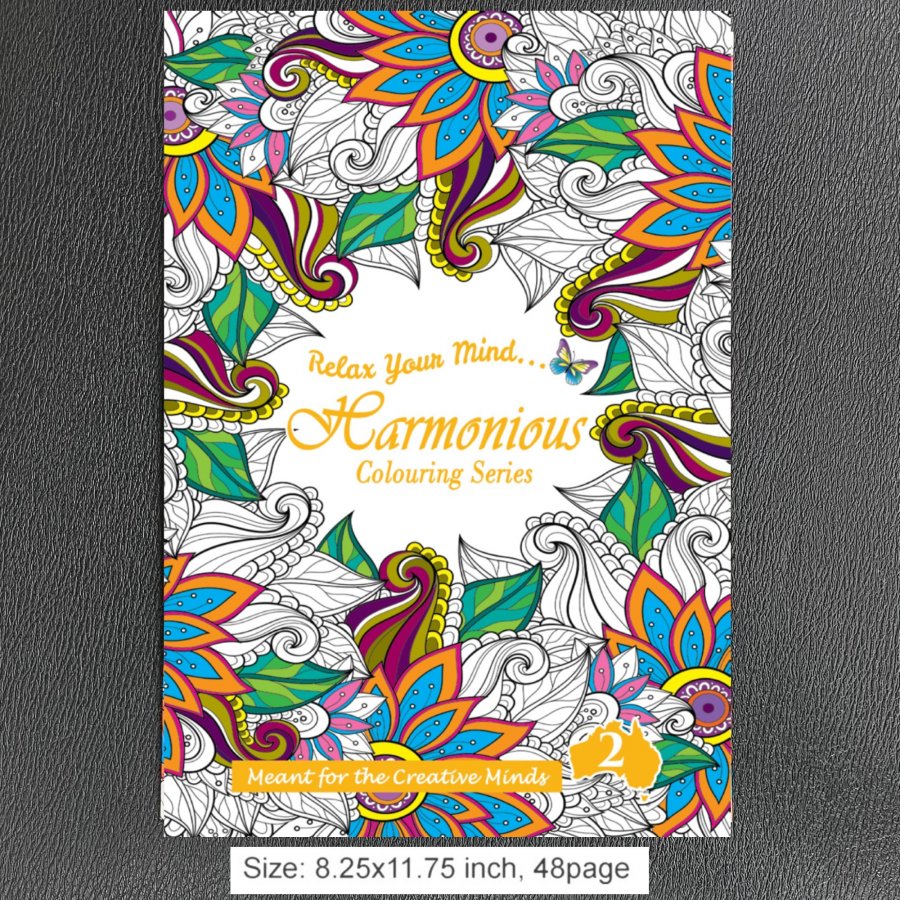 48 Pages Harmonious Colouring Series 2 (MM93005)