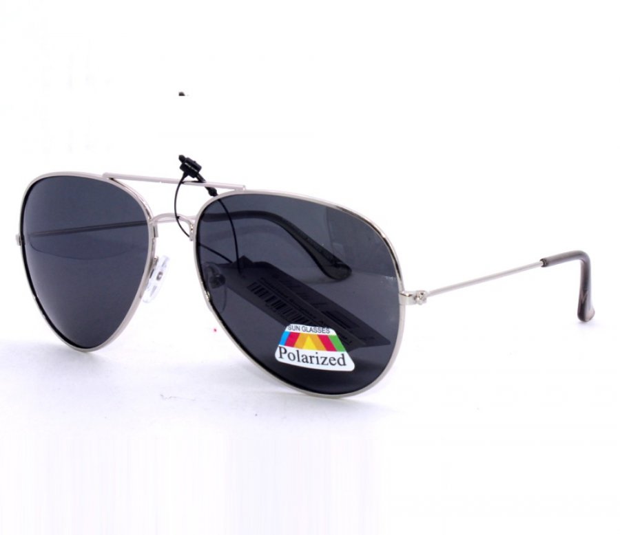 Aviator Metal Polarized Sunglasses AV007PM-1