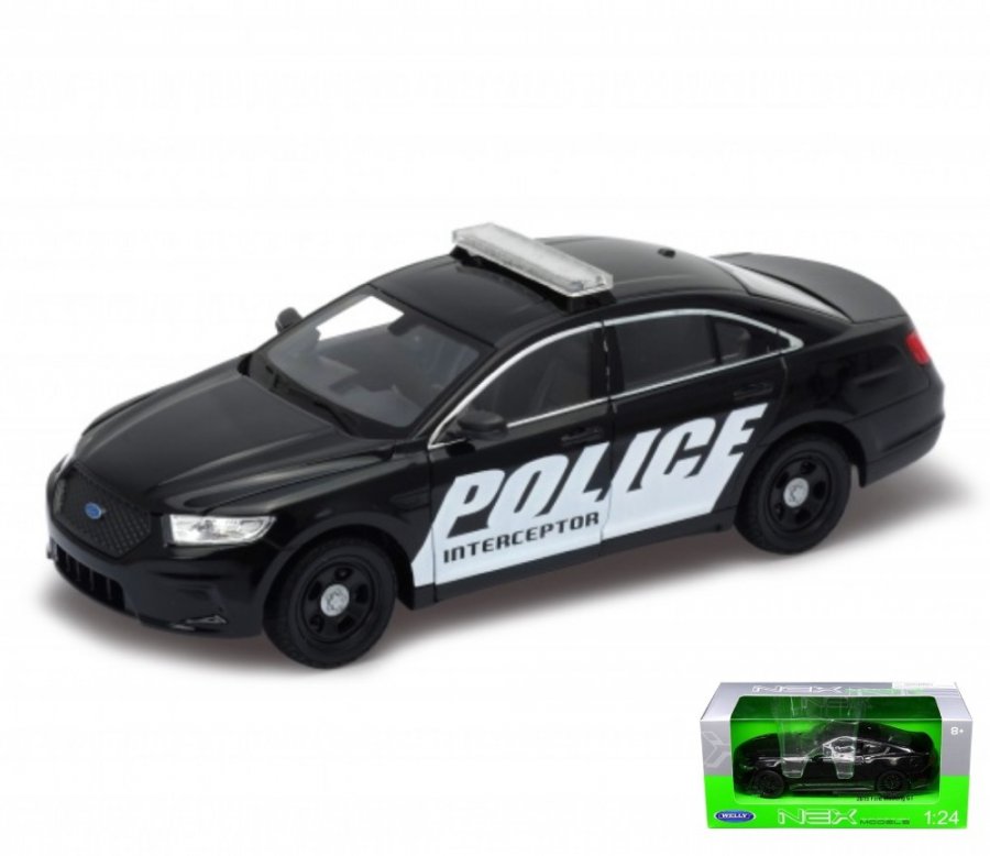 1:24 Ford Police Interceptor (Black) WL24045W