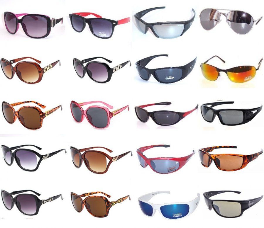 300 Pair Bulk Buy Fashion & Sports Sunglasses