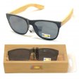 Fashion Bamboo Polycarbonate Sunglasses BA103