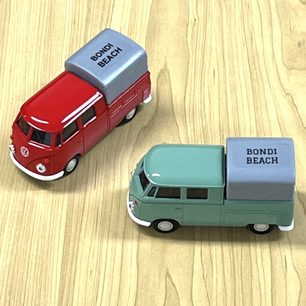 Clear Crystal Sticker Label with 4.75\" VW Double Cabin Pick Up