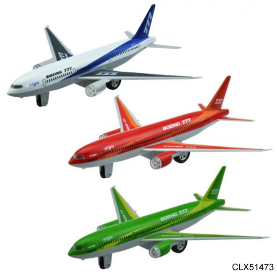 9\" Boeing 777 Airliner (6 Pcs/Box) CLX51473