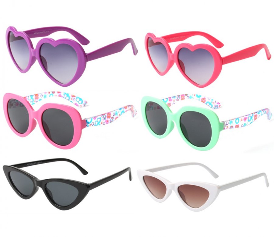 Koala Collection Kids Fashion Girls Sunglasses 3 Style Asst. KF7101/02/03