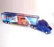 1:68 Kenworth Truck T700 with Container, Mixed Colour (Red, Black, Blue, White) KT1302D