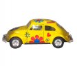 1967 Volkswagen Classical Beetle with Printing Flower 1:32 (5" Asstd Colour) KT5057DF