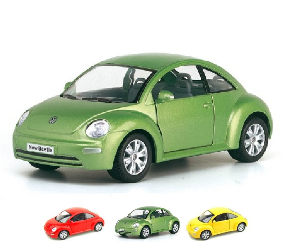 1:24 Volkswagen New Beetle (6 Pcs/Box) KT7003D