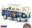 1:24 1962 Volkswagen Classical Bus with Printing (6 Pcs/Box) KT7005DF