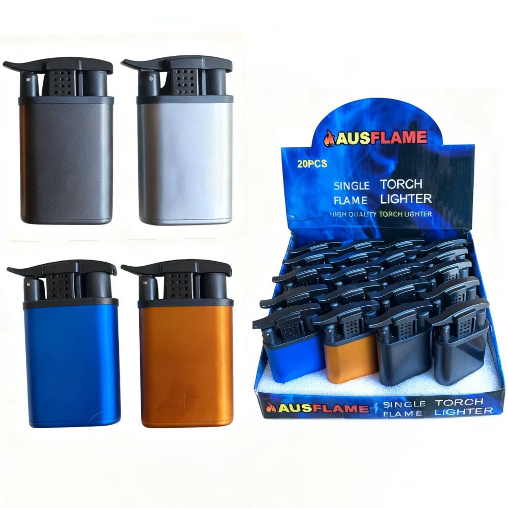 Windproof Electronic Refillable Hard Piezo Jet Lighter RF-705-S4-Jet