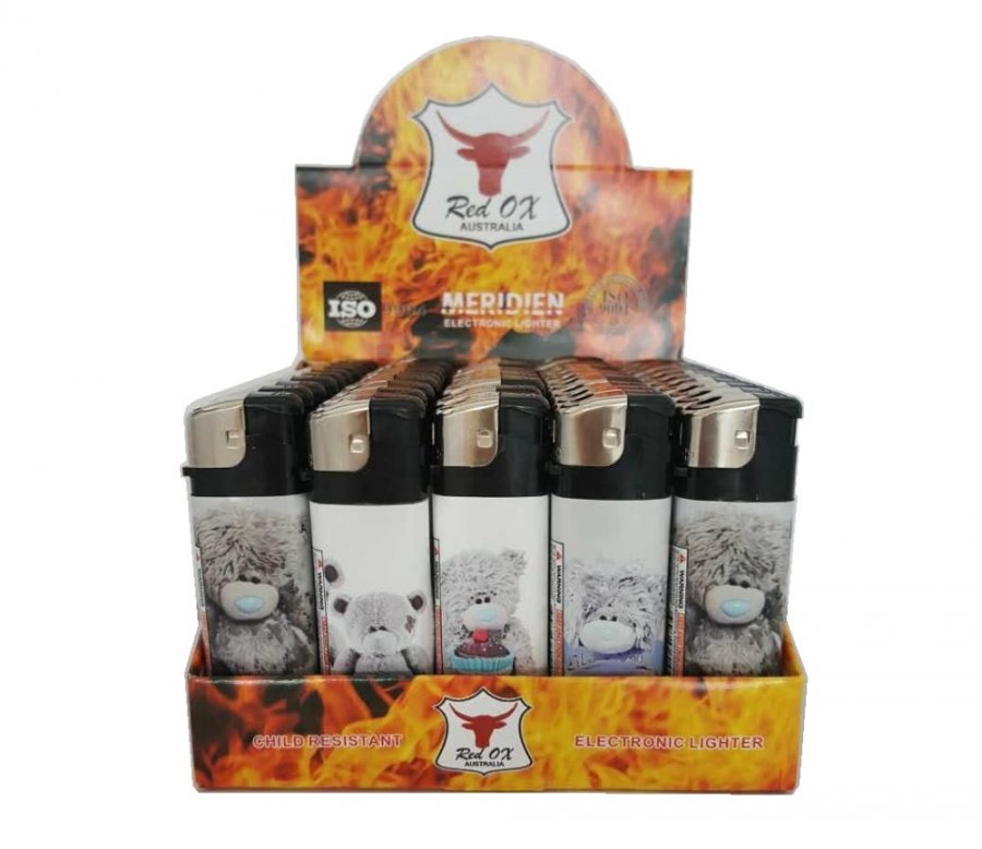 Teddy Electroni Gas Refillable Lighters RF-834-Teddy