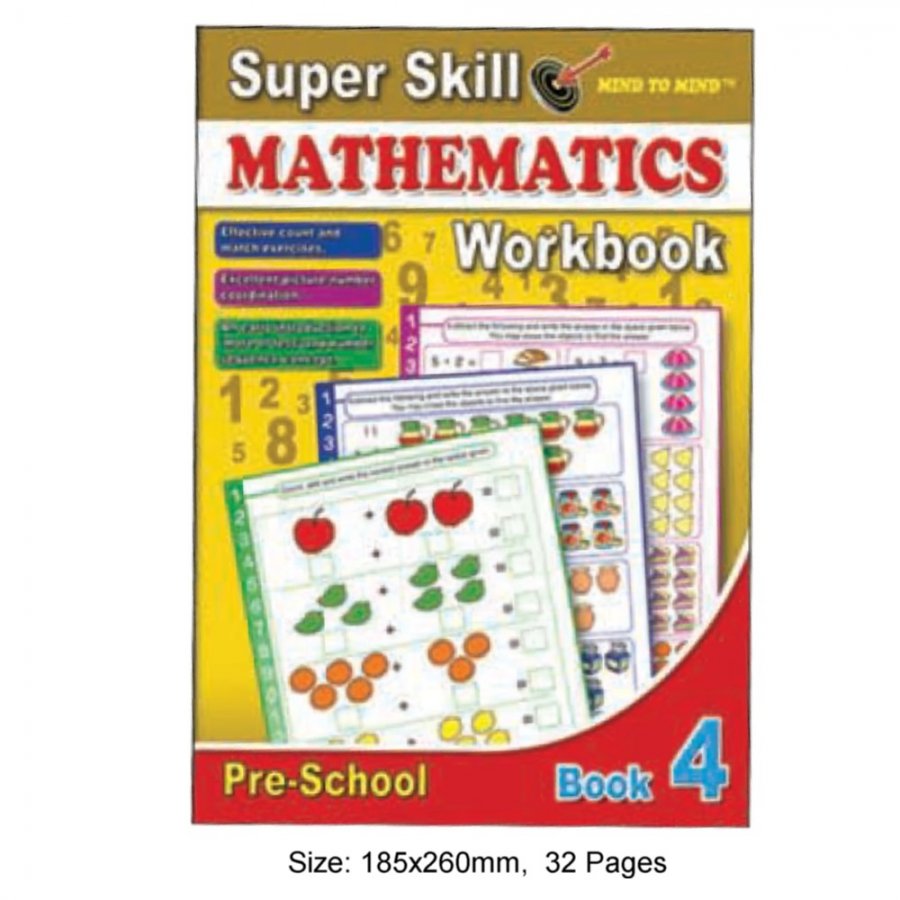 Super Skill Mathematics Workbook 4 (MM10562)