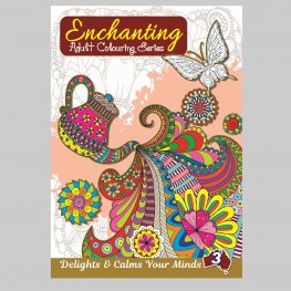 48 Pages Enchanting Adult Colouring Series 3 (MM11905)  48 Pages Enchanting Adult Colouring Series 3 (MM11905)