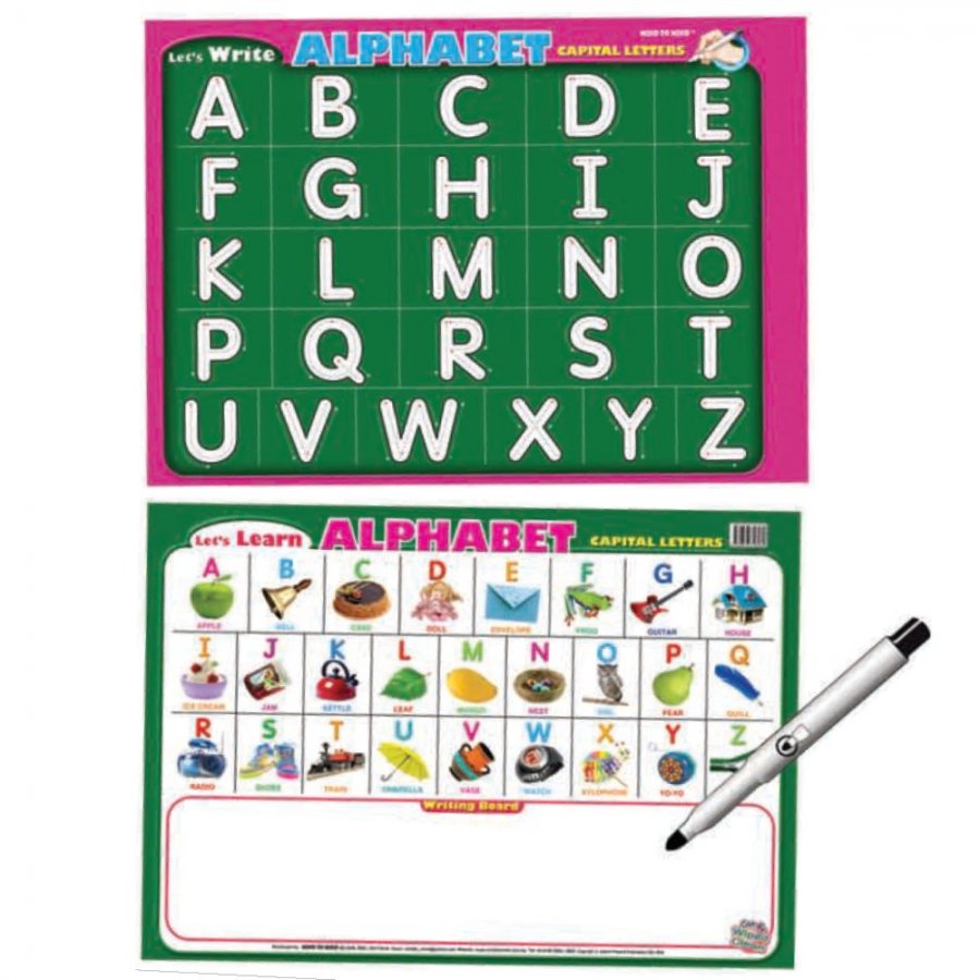 Writing Board ALPHABET Capital Letters (MM16069)
