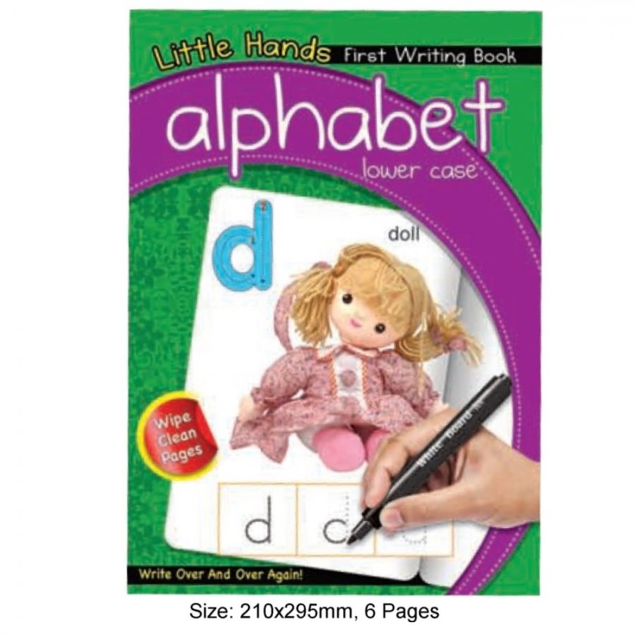 Little Hands First Writing Book Alphabet Lower Case (MM17158)