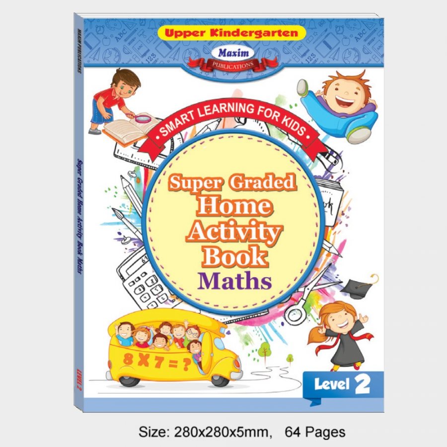 Super Graded Home Activity Book Maths Level 2 (MM18643)
