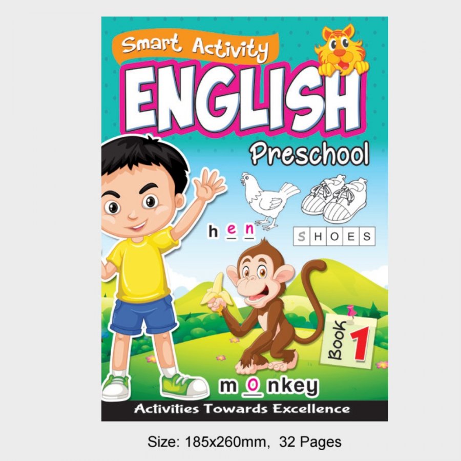 Smart Activity English Preschool Book 1 (MM18834)