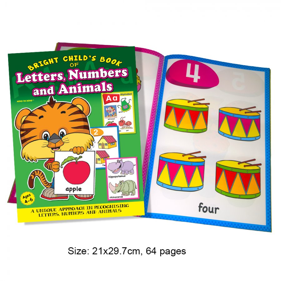 Bright Child\'s Book Letters, Numbers and Animals (MM19668)