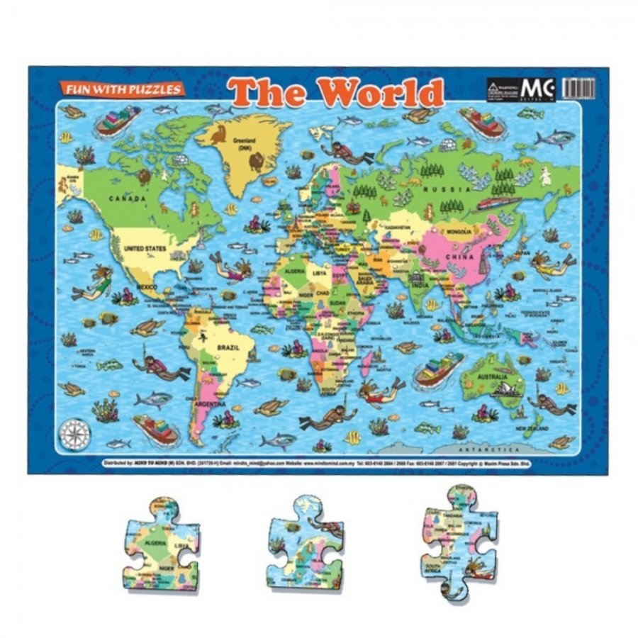 Fun With Puzzles The World (MM21139)