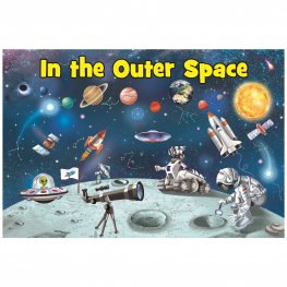 In The Outer Space - Educational Chart (MM24808)  In The Outer Space - Educational Chart (MM24808)