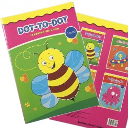 Dot-To-Dot Learning with Fun 1-20 (MM33347)  Dot-To-Dot Learning with Fun 1-20 (MM33347)