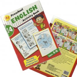 My Preschool English Activity Book 4 Ages 4-6 (MM33460)  My Preschool English Activity Book 4 Ages 4-6 (MM33460)
