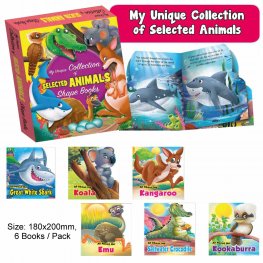 My Unique Collection of Selected Animals Shape Books (MM36054)  My Unique Collection of Selected Animals Shape Books (MM36054)