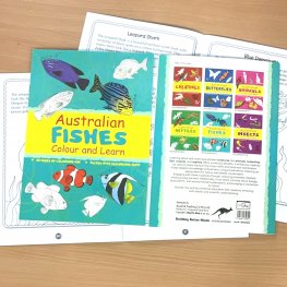 Australian FISHES Colour and Learn MM50692  Australian FISHES Colour and Learn MM50692