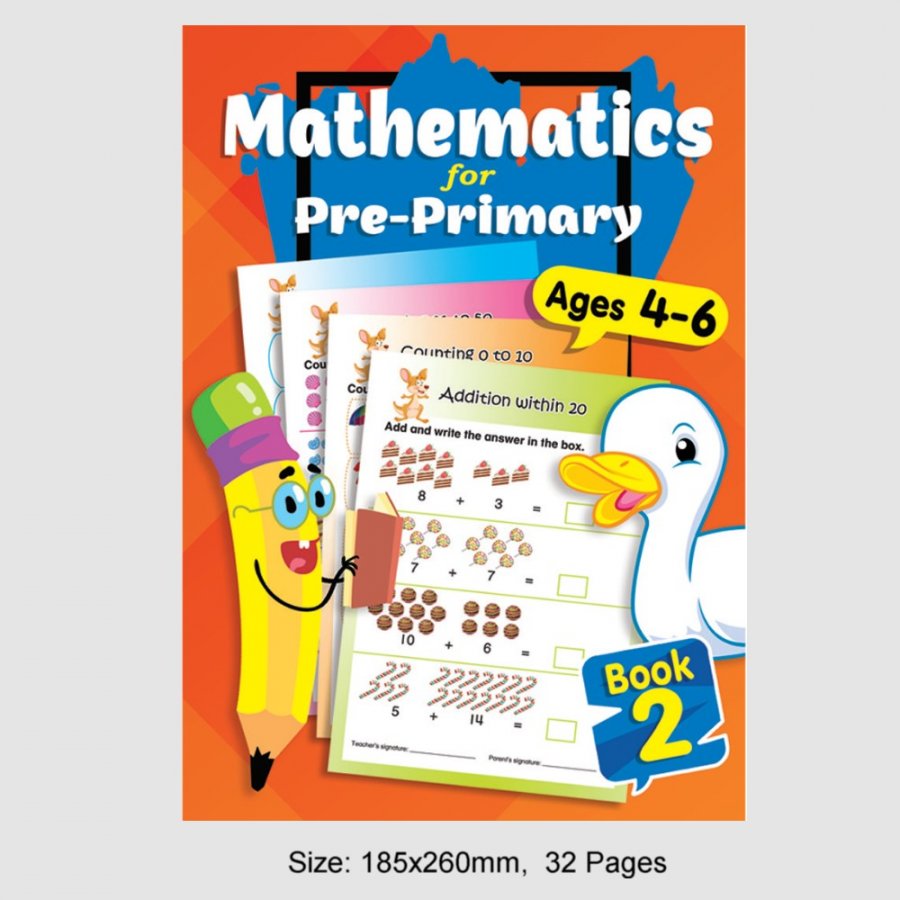 Mathematics for Pre-Primary Ages 4-6 Book 2 (MM79213)