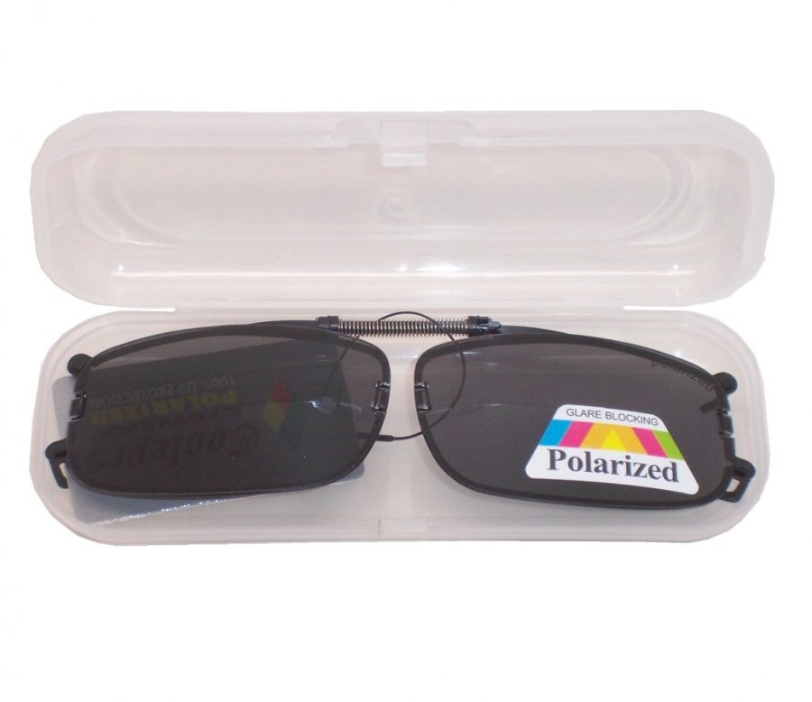 Clip on Polarized Sunglasses with Case PM6084