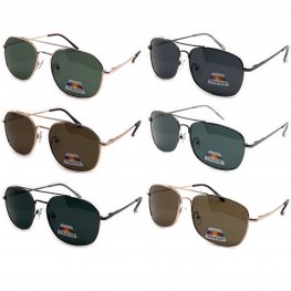 Classic Fashion Metal Polarized Sunglasses 2 Style Mixed PM6107/08  Classic Fashion Metal Polarized Sunglasses 2 Style Mixed PM6107/08