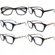 Fashion Unisex Plastic Reading Glasses 4 Style Asstd R9250-53