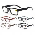 Spring Temple Plastic Unisex Reading Glasses 2 Style Asstd R9274/75