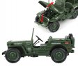 Tactical Jeep - 1:18 Heavy Diecast Model KDW685006W