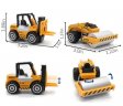 3'' Construction Cars (Free Wheel), Die-cast Model KDW820005W