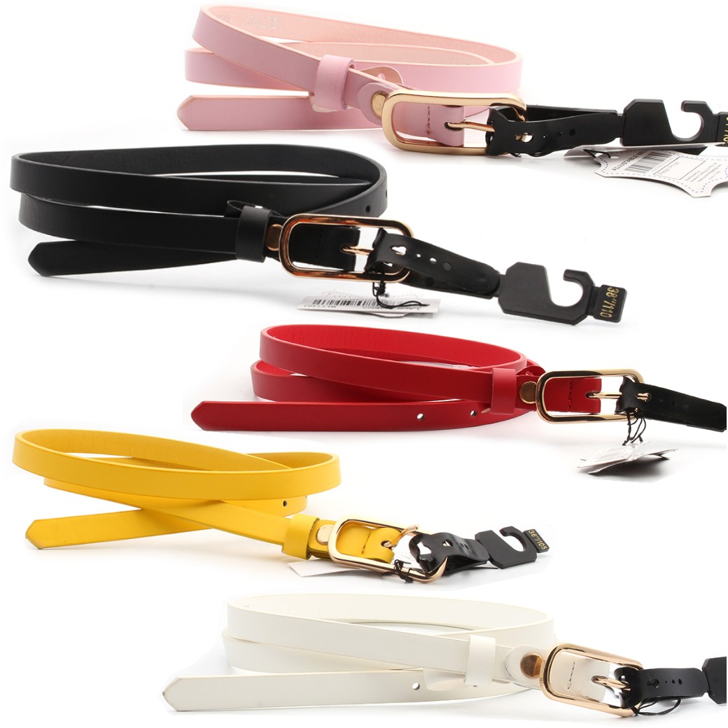 Ladies Fashion, Belts, Width 1.5cm, Assorted Colors Shinning