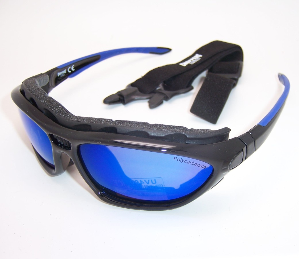 Choppers Convertible Goggles Sunglasses (Anti-Fog Coated) 8804-SMB