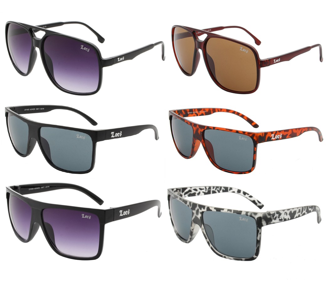 Locs Sunglasses 3 Style Mixed LOC537/538/539