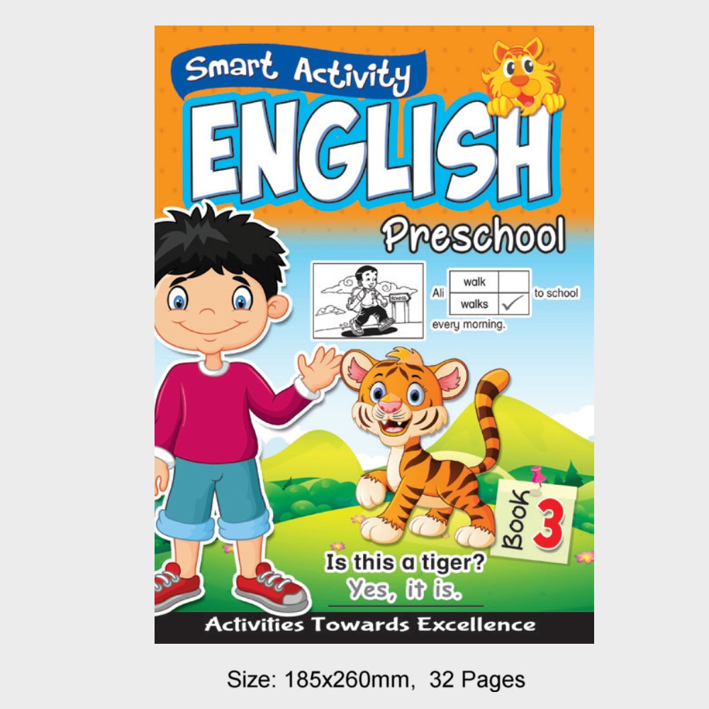 Smart Activity English Preschool Book 3 (MM18858)