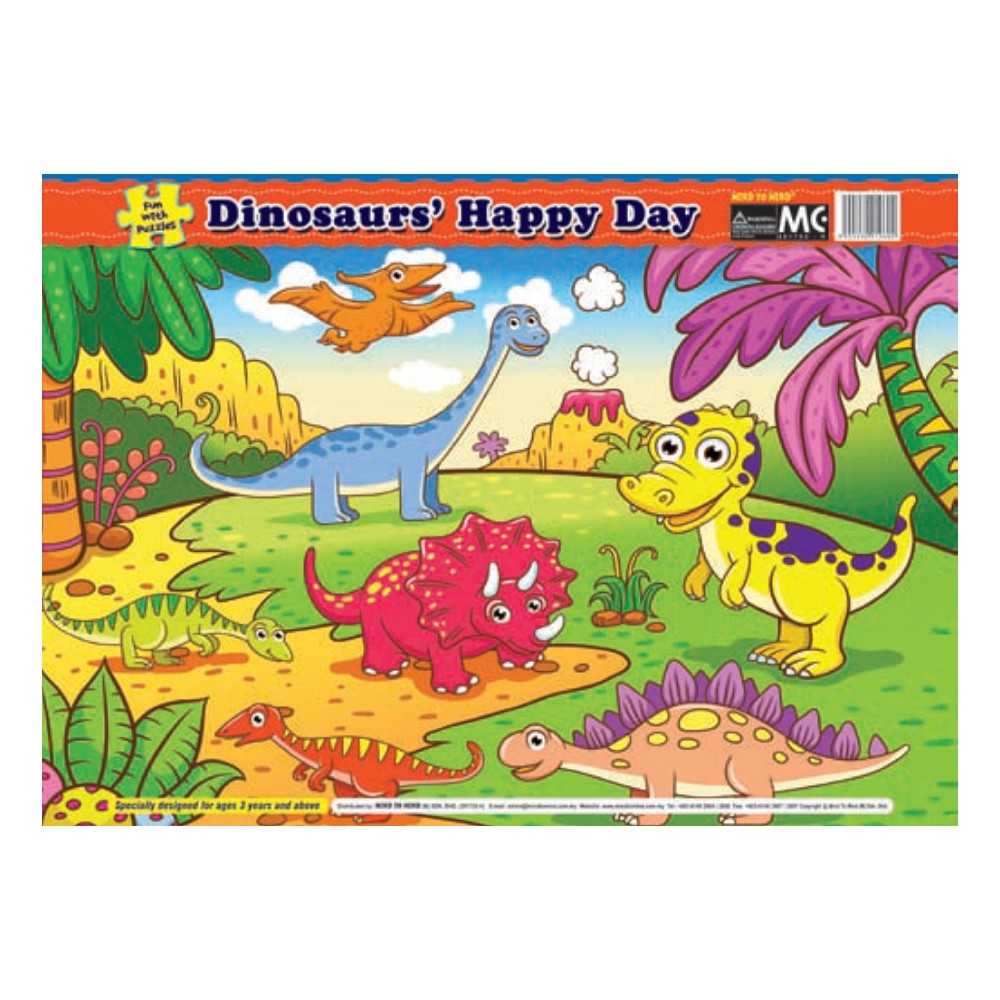 Fun With Puzzle Dinosaurs' Happy Day (MM19602)