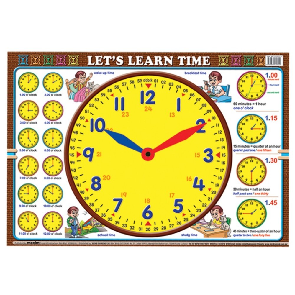 Let's Learn Time - Learn Time (MM80807)
