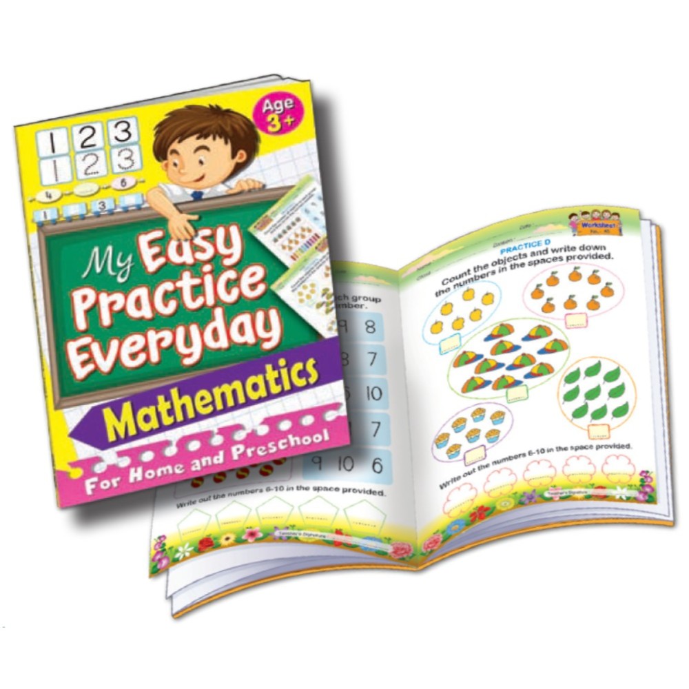 My Easy Practice Everyday Mathematics Age 3+ (MM75321)