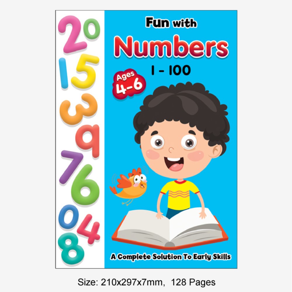 Fun With Numbers 1-100 Ages 4-6 (MM77370)