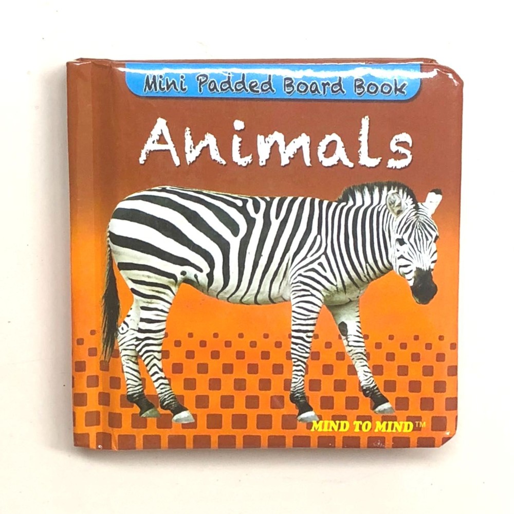 Mini Padded Board Book Animals MM84212