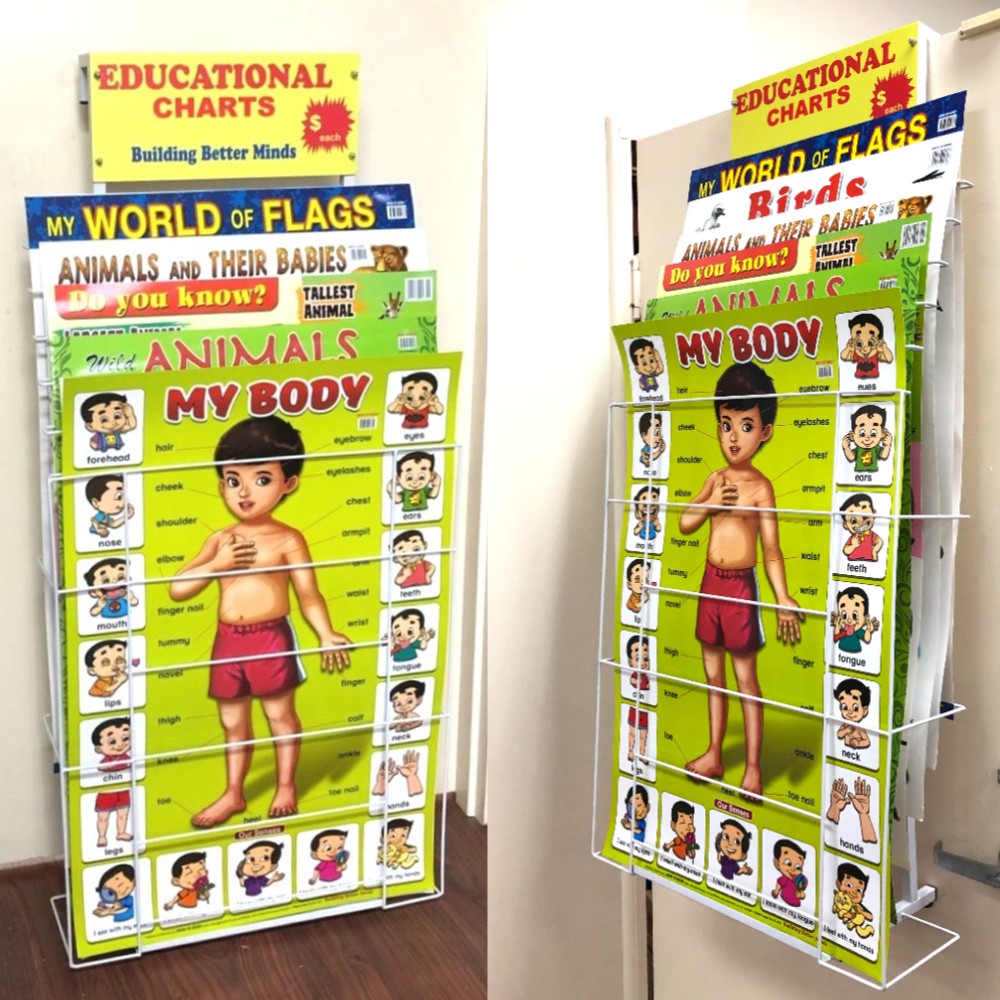 Wall Chart Display Stand WC6