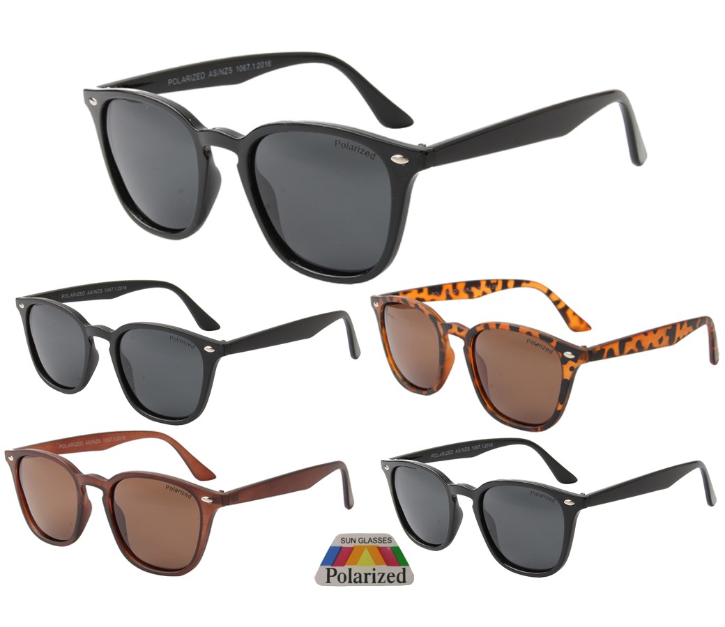 The Bondi Collection Fashion Plastic Polarized Sunglasses PPF5309-1