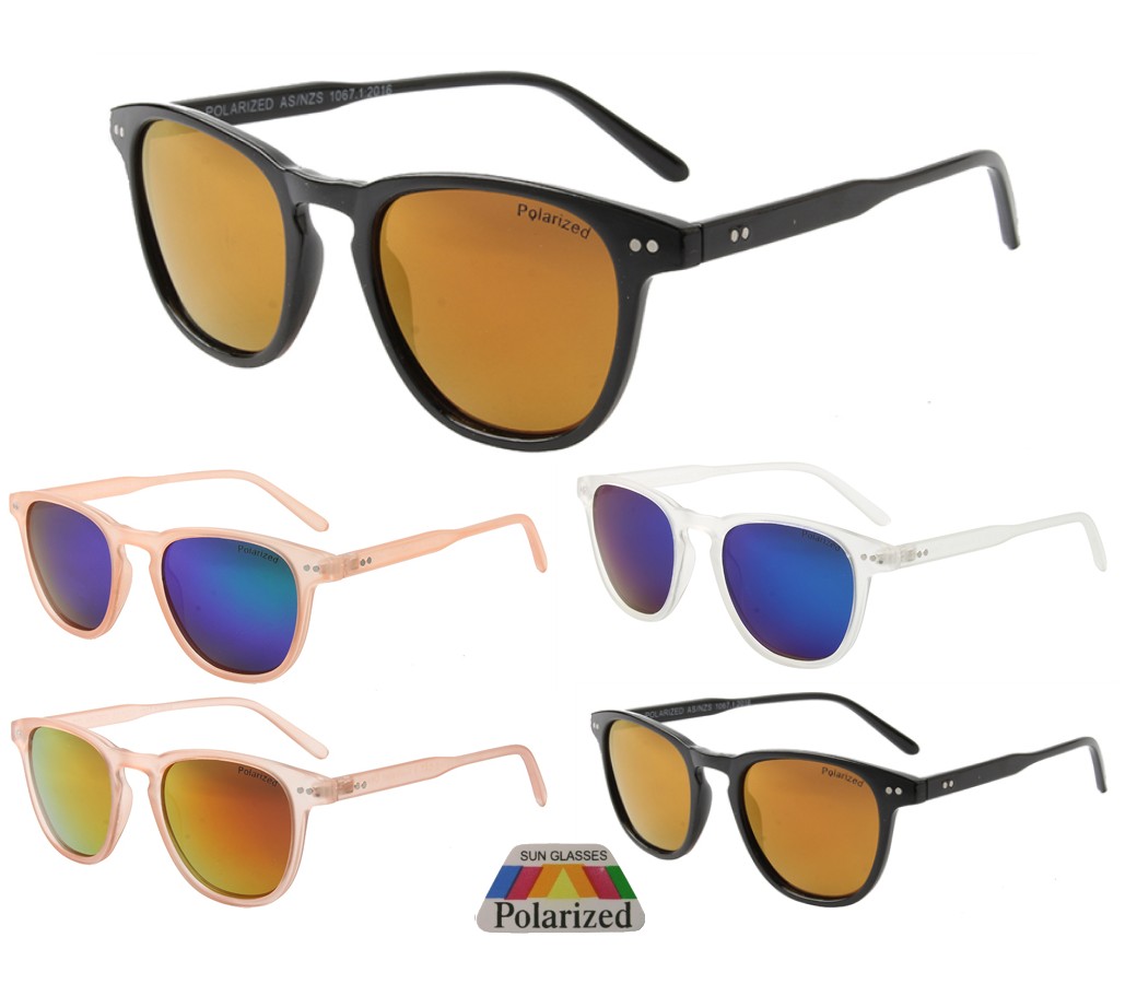 The Bondi Collection Fashion Plastic Polarized Tinted Lens Sunglasses PPF5311-2