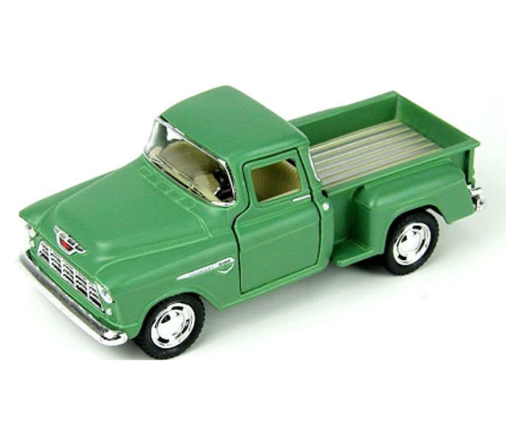 Chevy Stepside Pick up 1955 - 1:24 (Green) MM73236GR