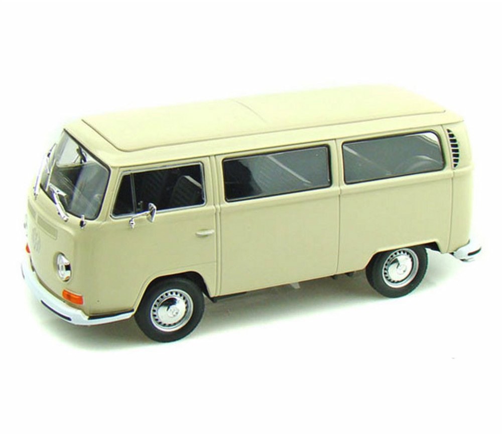 1:24 1972 Volkswagen T2 Bus (Cream) WL22472W