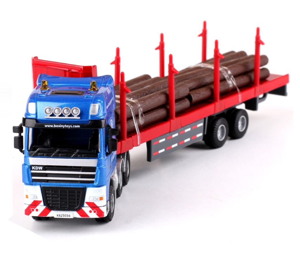 Log Transporter Truck 1:50 Heavy Die cast Model (Special, Minimum 12pcs)